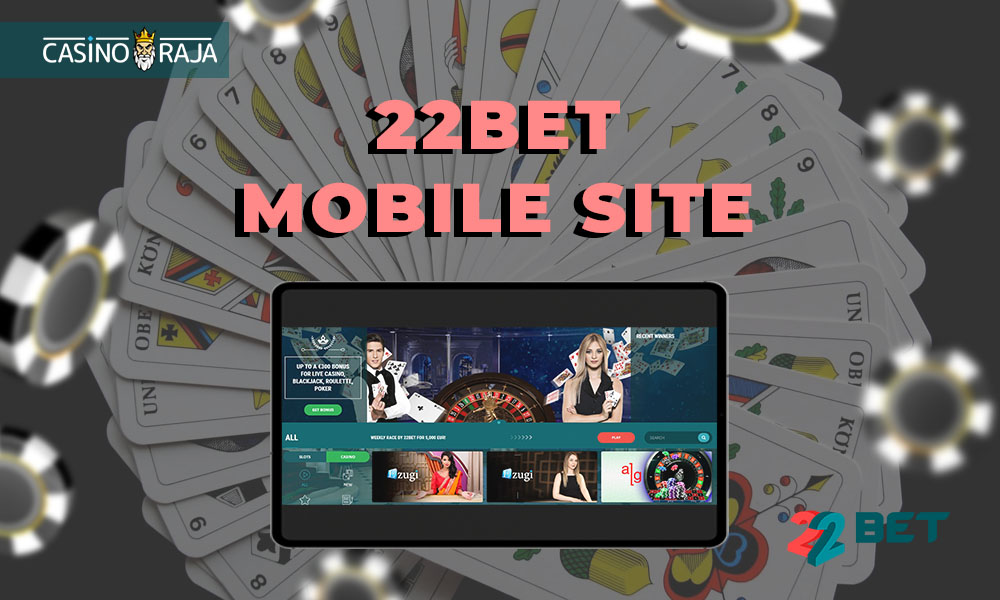 22bet Mobile site.