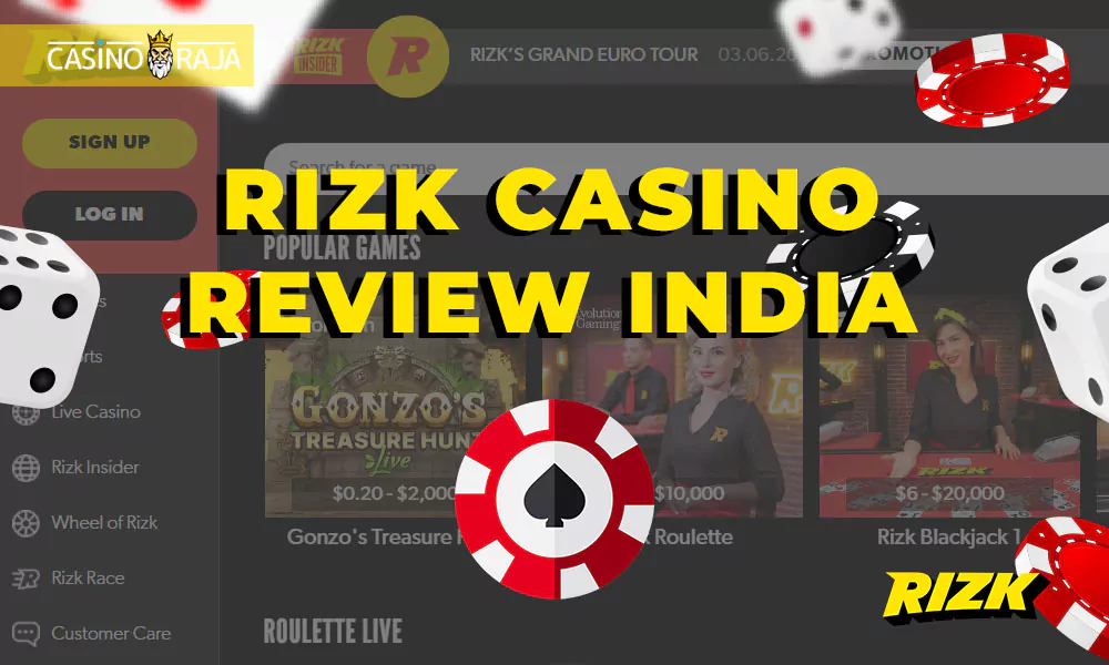 Rizk Casino review India
