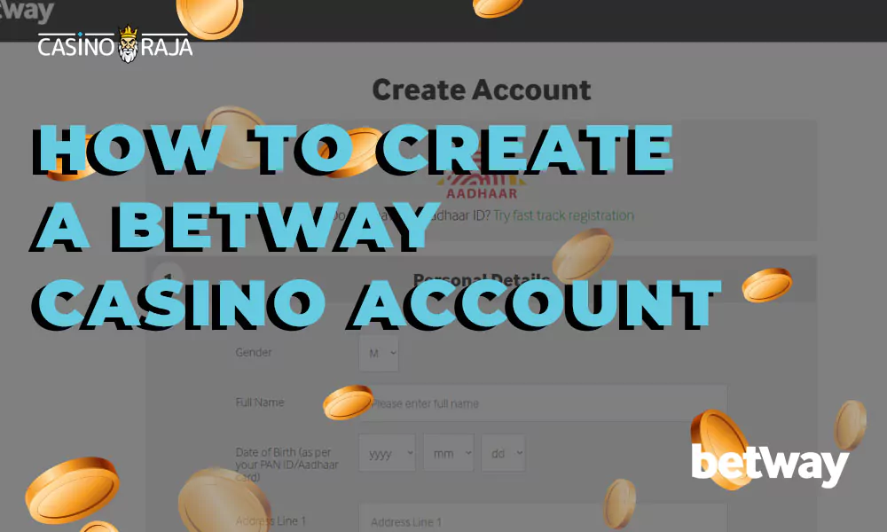 How to create a BetWay Casino account