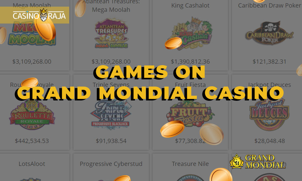Games on Grand Mondial casino