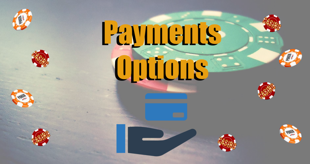 All available payment options on the 1xslot.