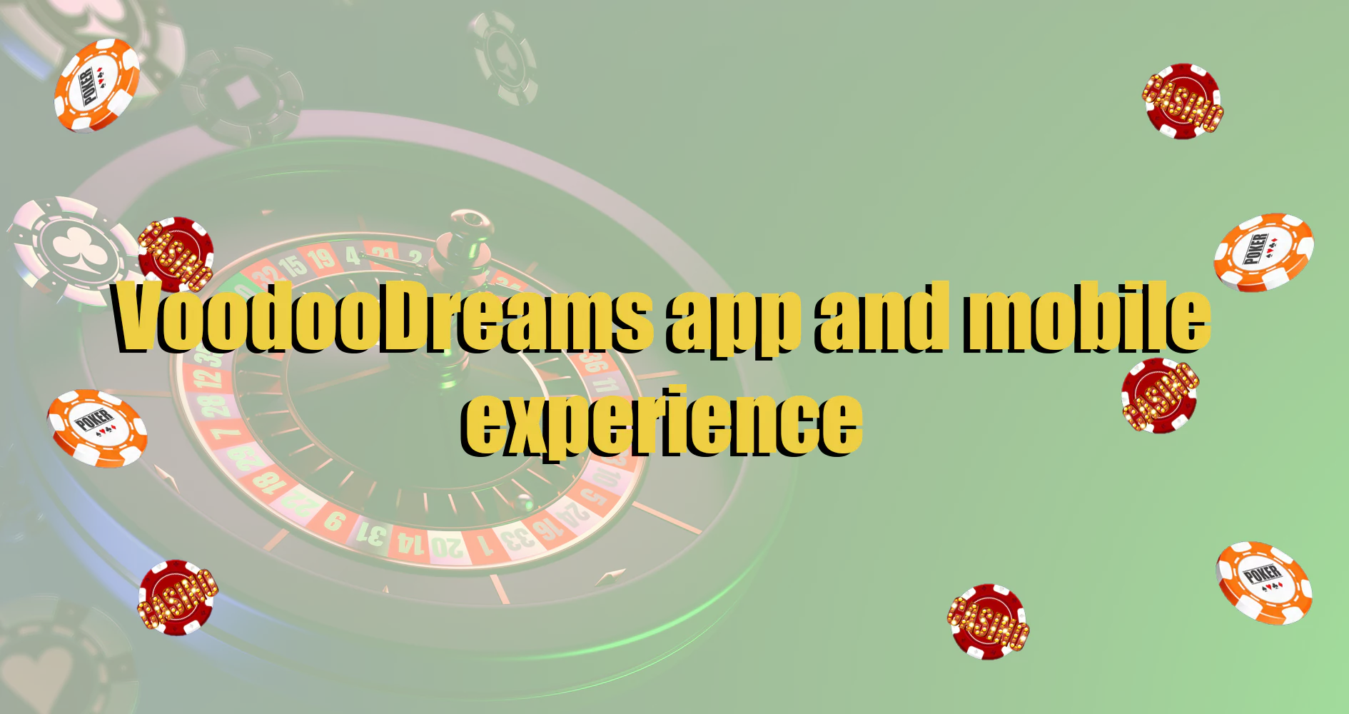 Voodoo Dreams mobile app.