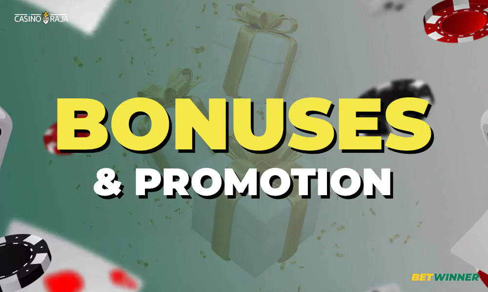 Bonuses & Promotions on the Betwinner.