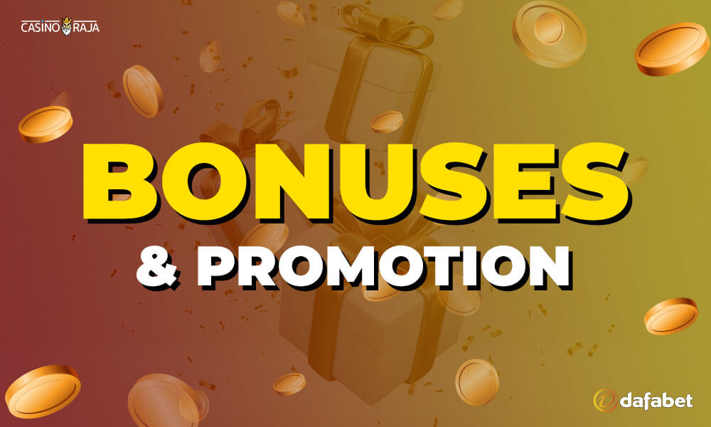Bonuses and Promotion on the Dafabet.