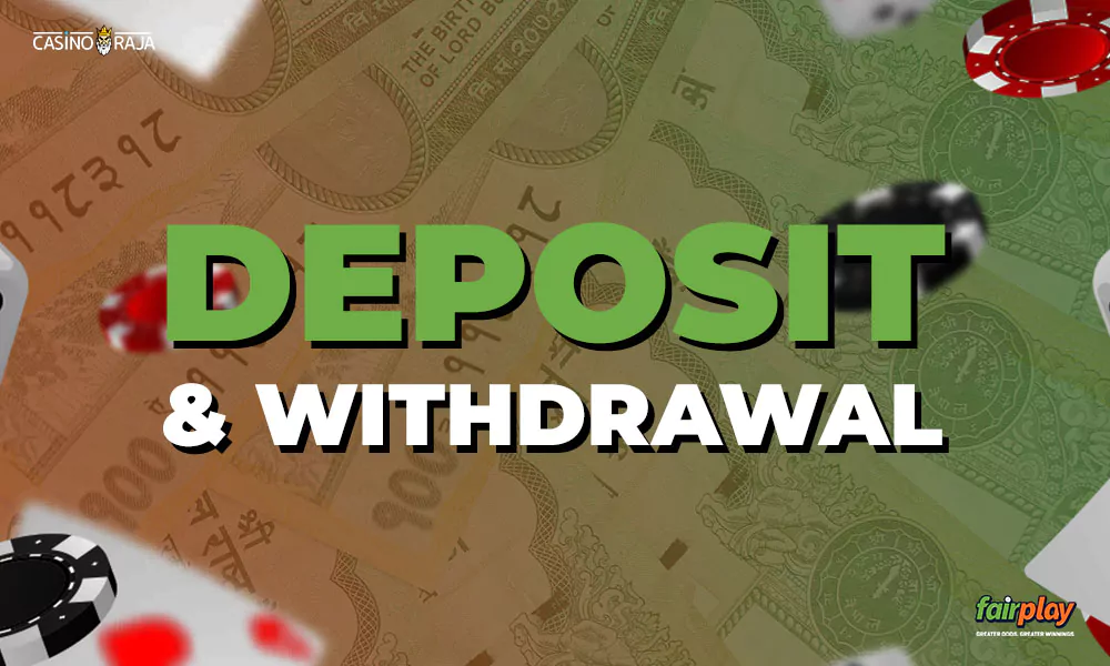 Deposits & Withdrawals
