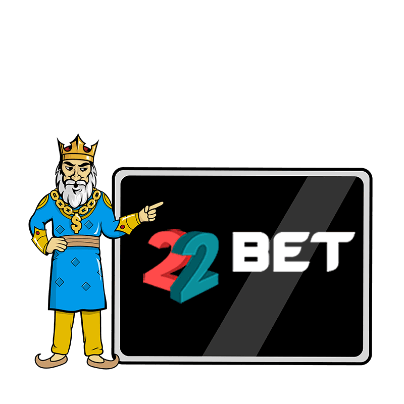 22bet logo with raja.