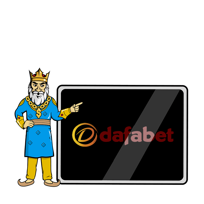 dafabet logo with Raja.