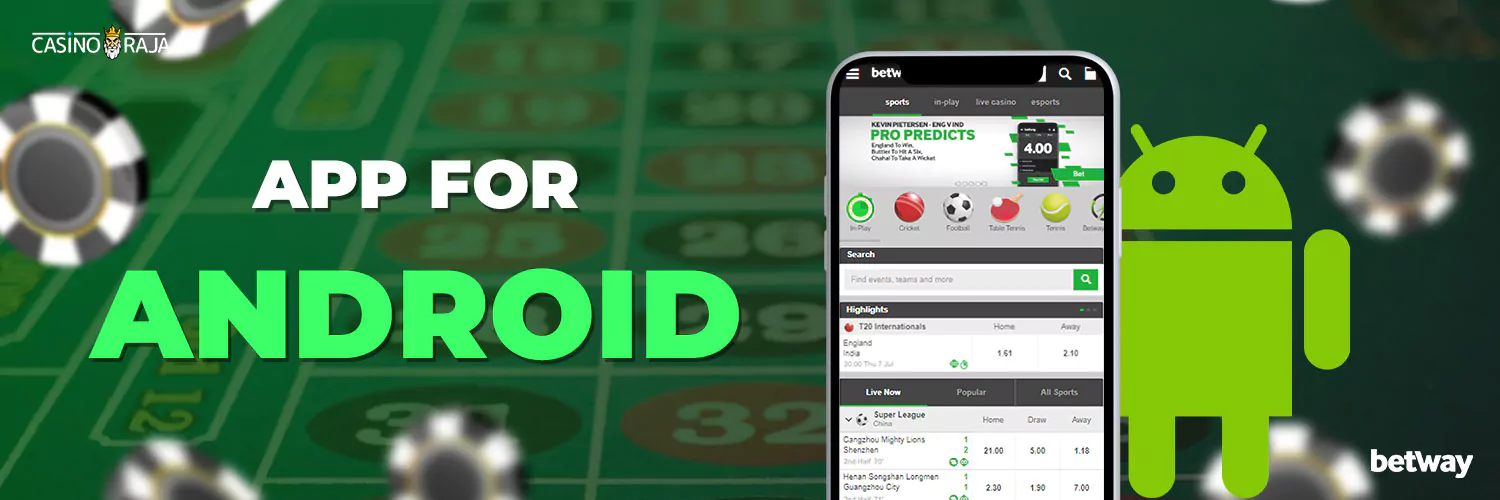 Betway apk for Android