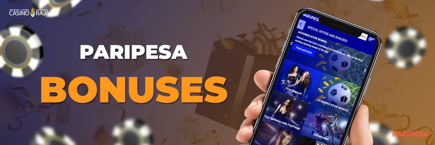 Paripesa Mobile Bonus for New Customers