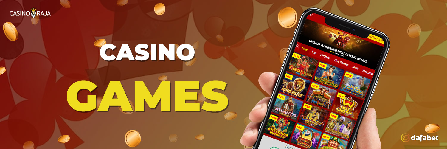 Slots & Games in the Dafabet Mobile App