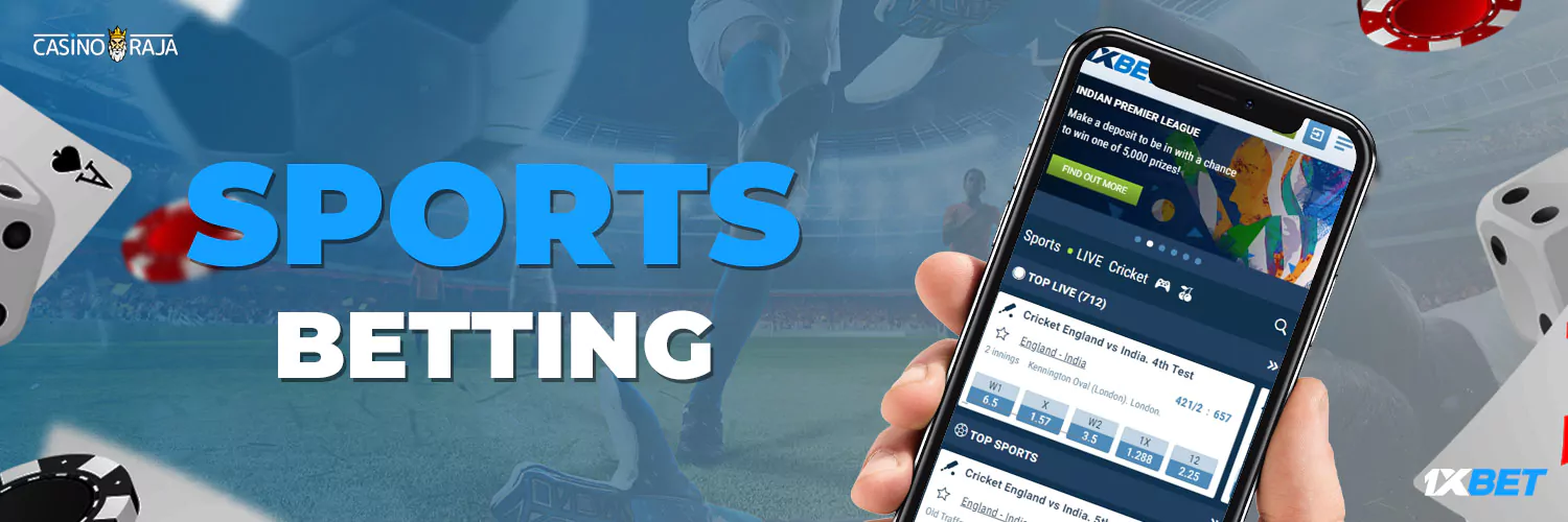 Sports Betting in the 1xBet casino App