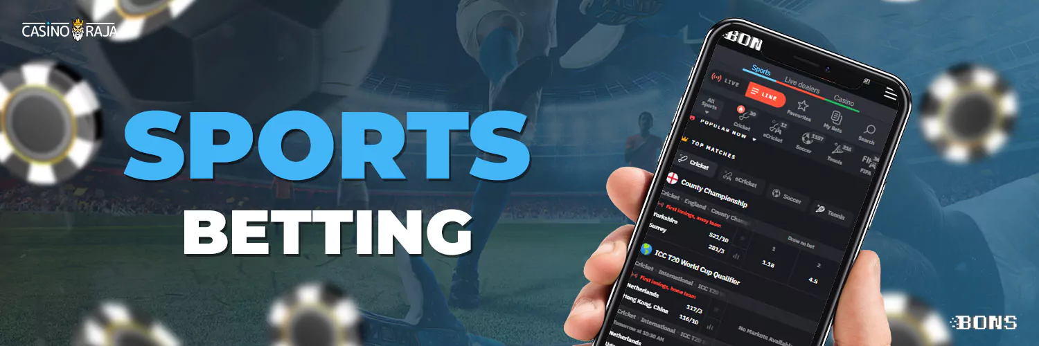 Sports Betting in the Bons App