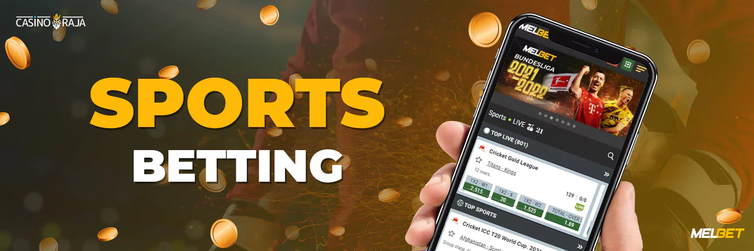 Sports Betting in the Melbet App
