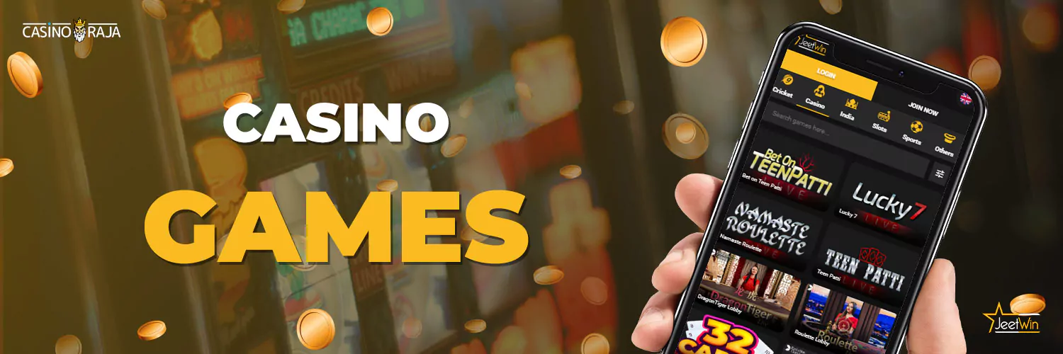 Slots & games in the jeetwin mobile app