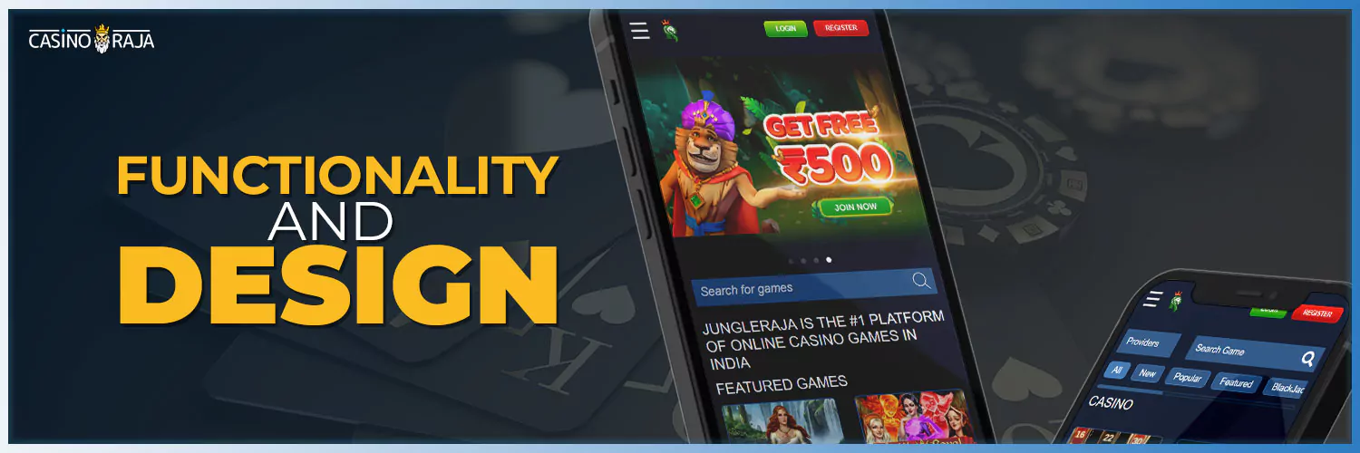 All casino features that jungle raja providers for their players.