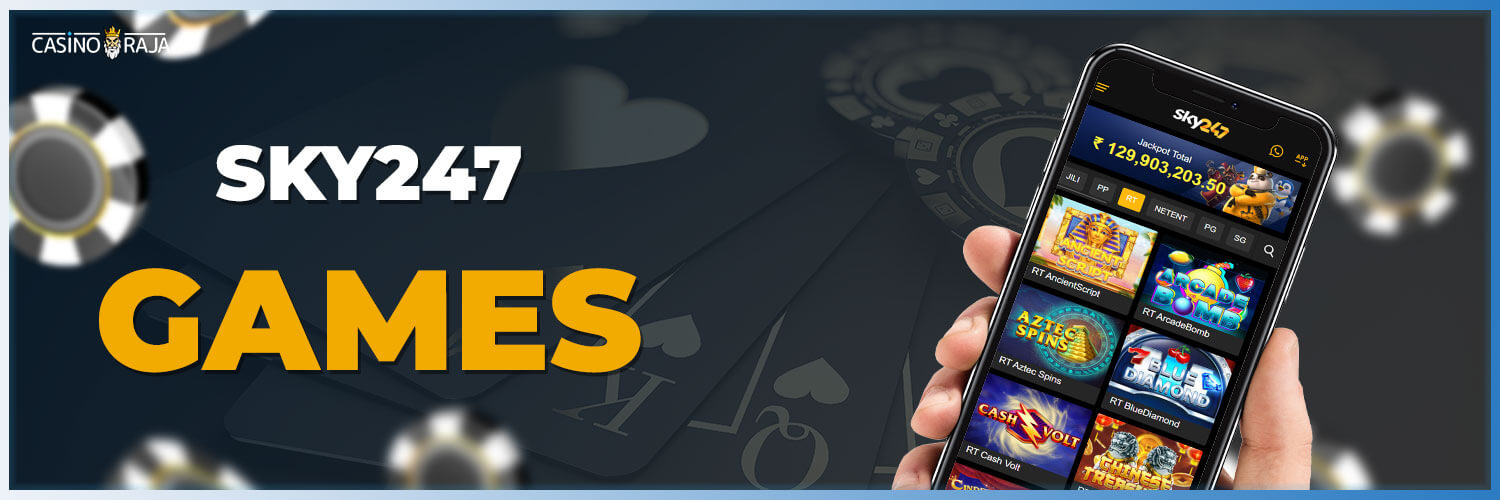 All available casino games on the sky274 casino.