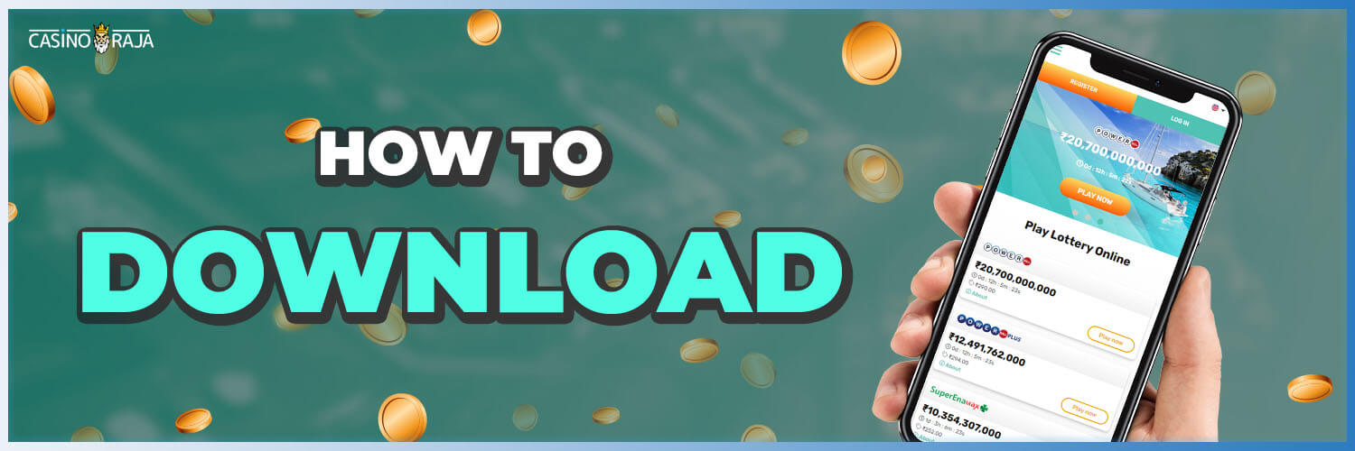 how to download lotto247 app