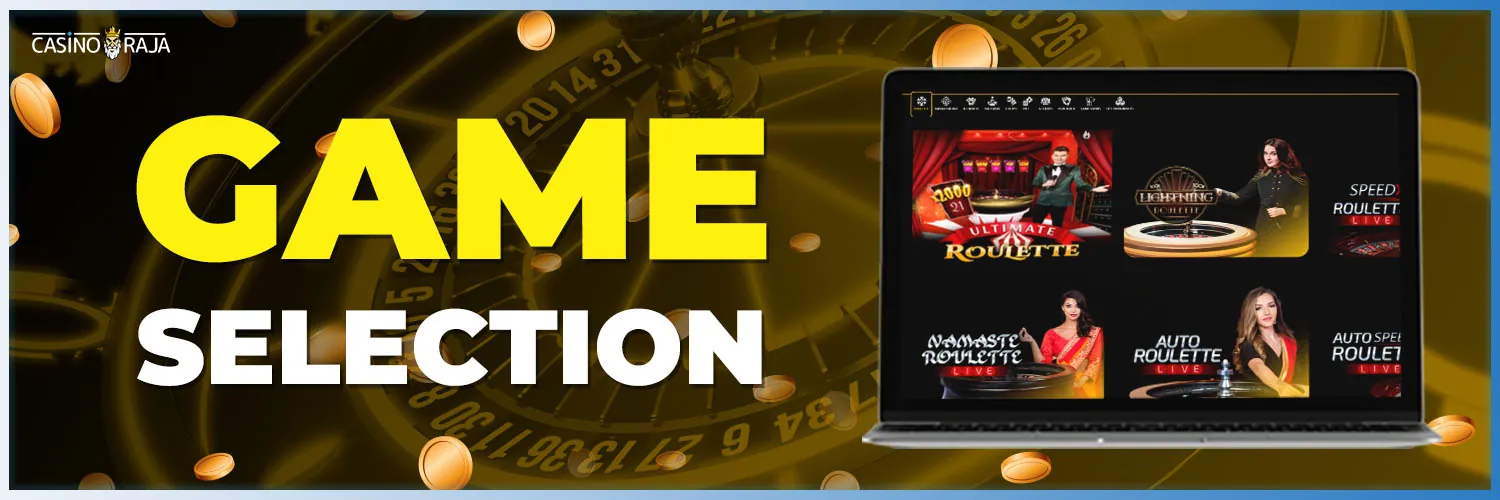 Raja567 Casino Game Selection