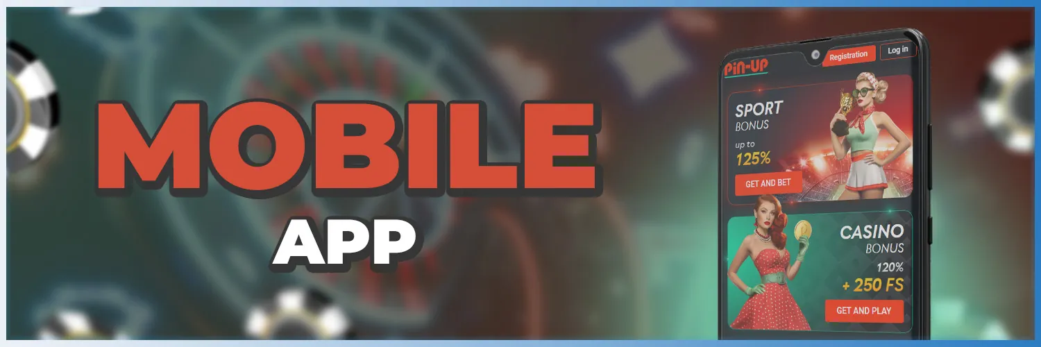 mobile version of pin-up online casino